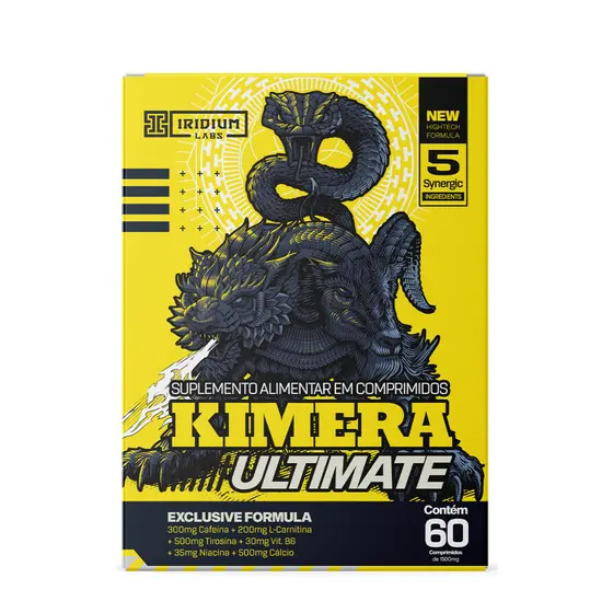 Kimera Ultimate 60 Comps - Termogênico Tecnológico - Iridium Labs