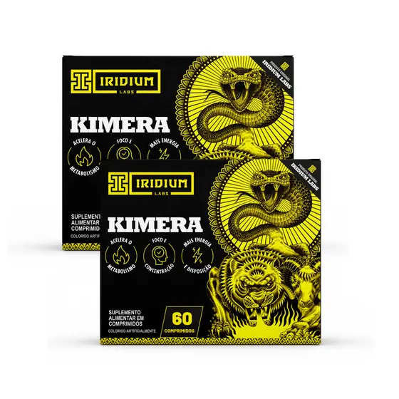 Kit 2x Kimera Thermo 60 comps - Termogênico -  Iridium Labs