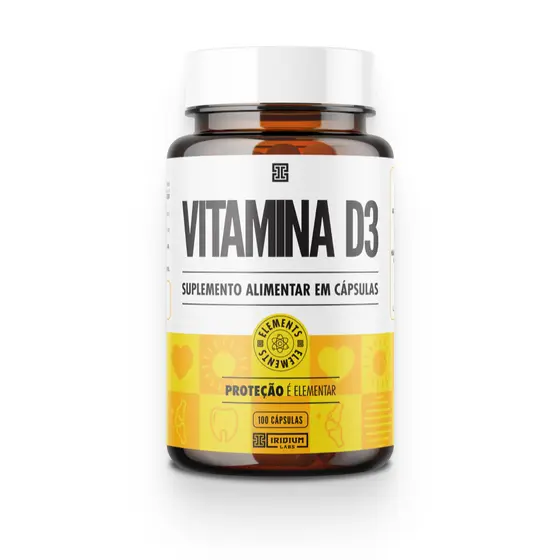Vitamina D3 2.000ui 100 caps - Iridium Elements