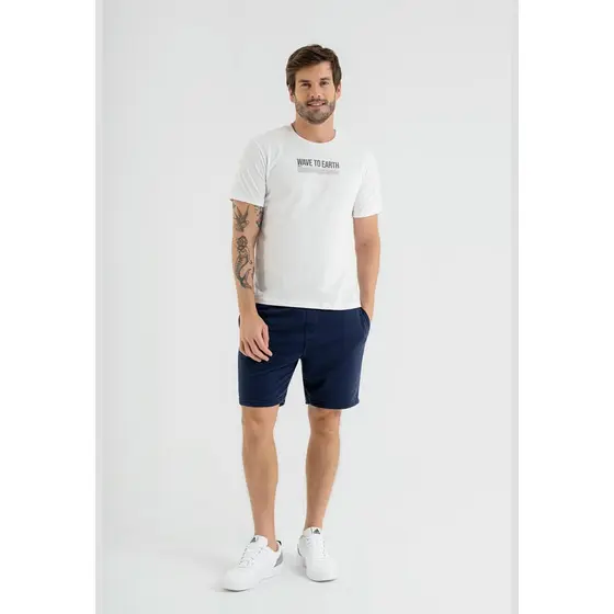 Camiseta Masculina de Manga Curta em Meia Malha The Philippines