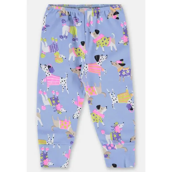 Calça Estampada para Bebê Menina Up Baby