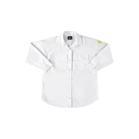Camisa Oversize em Tricoline Juvenil Gloss