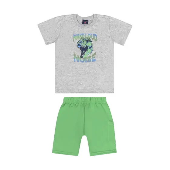 Conjunto com Camiseta e Bermuda para Menino Guloseima