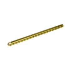 Eixo PMP Metálico Tubular Reforçado Resistente 550 mm Reposição Carrinho Coletor Lixo 120 240 360 litros Lixeira Contain