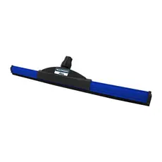 Rodo em Alumínio com Borracha Dupla 55cm Profissional Sem Cabo Azul Multirodo Nobre