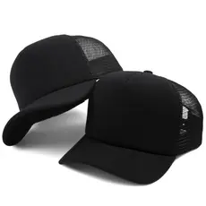 Boné Trucker Liso Barato Telinha Com Aba Curvada Masculino Redinha Respiravel Feminino Com Ajustador Original