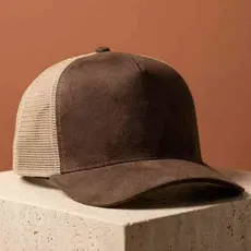 Boné Trucker Liso Simples Masculino Feminino Country Em Camurça Com Aba Curvada Ajustavel Premium