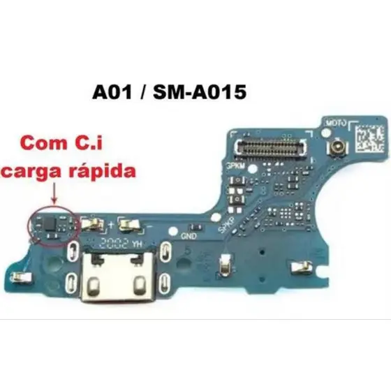 plaquinha de carga conctor carga A01 Sm-015