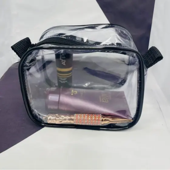 MINI necessaire transparente para viagem Necessaire para viagem, Necessaire para Maquiagem,