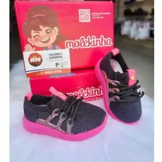 Tenis Infantil Menina Molekinha
