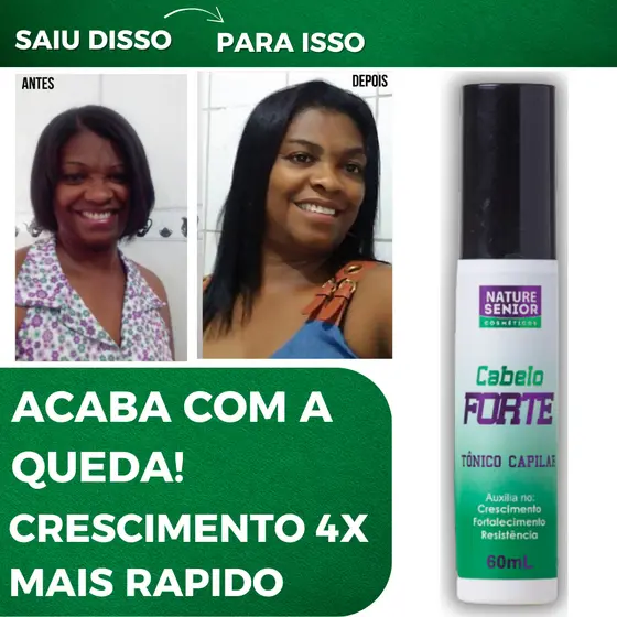 Tônico Poderoso - Reconstutor Anti queda e Preenche Falhas