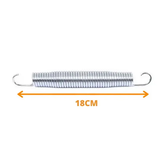 Molas para Cama Elástica Kit c/ 10 Peças 18 cm