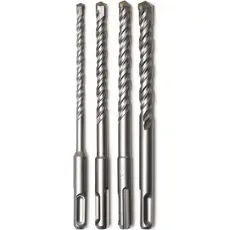 Jogo de Broca SDS para Martelete 5, 6, 8 e 10mm Concreto Parede Kit Brocas Encaixe SDS Plus Widea