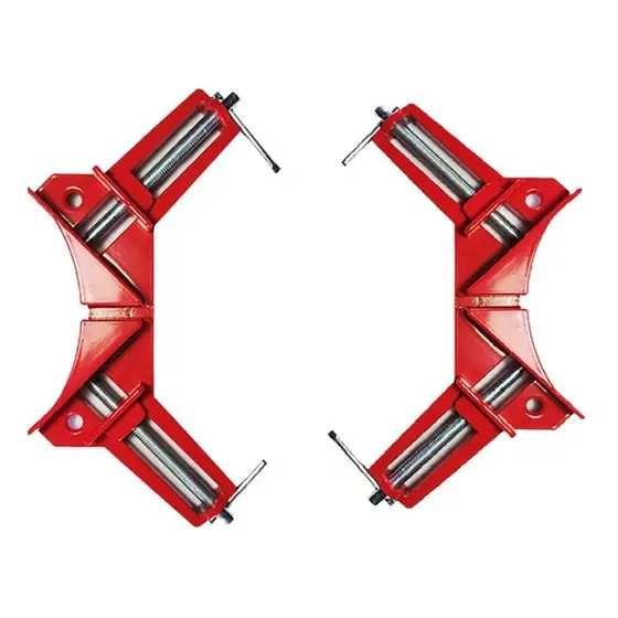 2pçs Sargento Angular 90° Graus Grampo Cantoneira Marcenaria