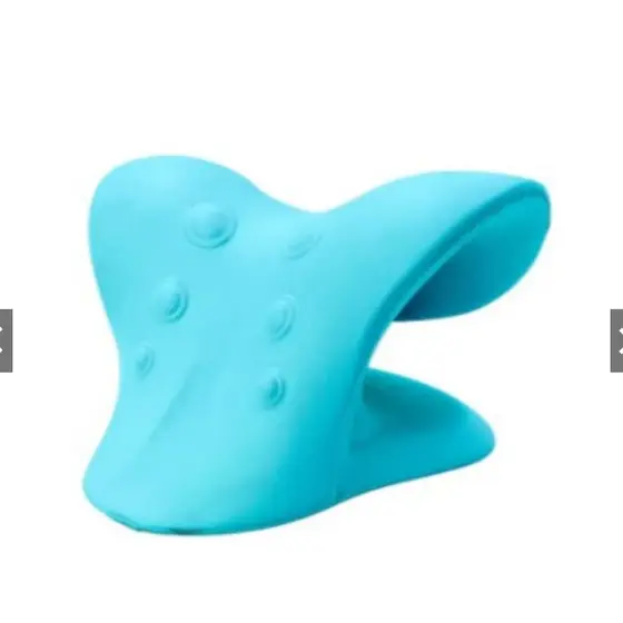 Relaxante para pescoço e ombro, dispositivo de tração cervical para alívio da dor e alinhamento dravesseiro quiroprático