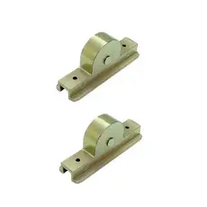 Kit 2 Rodizio Napoleao Para Janela 6mm Com Rolamento Nylon