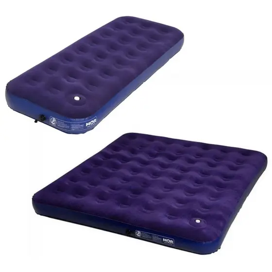 Kit Colchão Inflável Casal King Size + Colchão Inflável Solteiro Inflador Incorporado