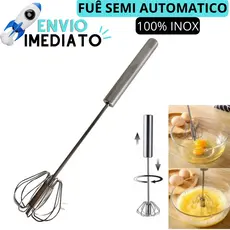 Fuê Semi-Automático Batedor Fue Mixer para Creme Misturador Batedor de Ovos Claras em Neve de Inox Utensilio de Cozinha