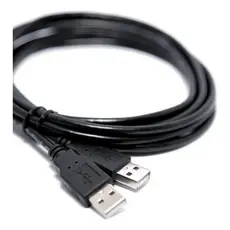 Cabo USB 2.0 Macho x Macho 1,5m Alta Velocidade Para HD Externo TV Notebook