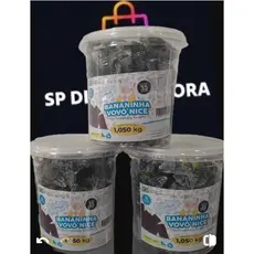 Kit 3 Bananinhas SEM Açúcar Pote com 35 unidades Cada - Vovó Nice