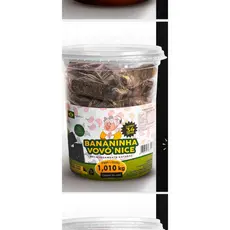 Pote Bananinha Cremosa COM Açúcar 1.050Kg 35 unidades - Vovó Nice