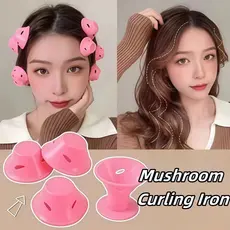 5/10 Pçs Modeladores De Cabelo Sem Calor Cachos De Silicone Macio Dormir Preguiçoso Curling Hastes Formadores De Onda Fe