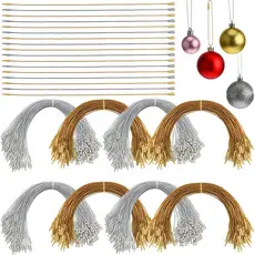 20/50/100 PCS Corda De Medalhão De Natal Árvore Bola Tag Ferramenta Acessórios Bolas Cordão