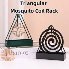 Suporte De Bobina De Mosquito Forma Triangular Acampamento Ao Ar Livre Indoor Casa Inseto Anti-Ferramenta Repelente