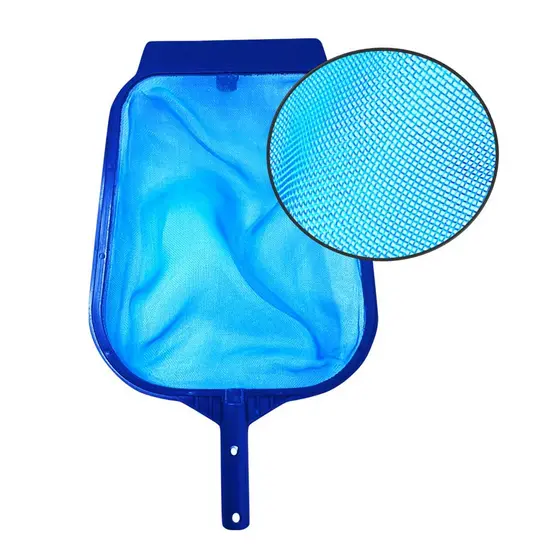 Peneira plastica para limpeza de piscina