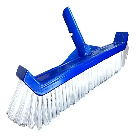 Escova De Nylon Curva Mod. Compact 38 Cm Para Limpeza De Piscinas