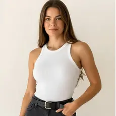 Blusinha Regata feminina canelada algodão moda feminina blogueira casual regatinha verão tendencia