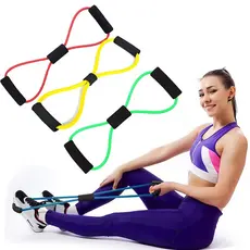 Elástico Tensão Cross Tube Exercício Treino Em Casa Ombro Braço Glúteo Vermelho