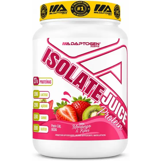 Isolate Juice Isolado Zero Lactose 900g Adaptogen