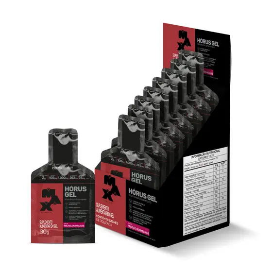 Horus Gel Pré Treino Caixa com 10 Max Titanium