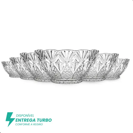 Tigelas de Vidro 150ml – Kit 6 a 24 Peças para Sobremesa, Molhos e Petiscos