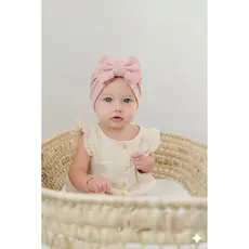 Touca Turbante laço bebe gorro menina zoe Saída Maternidade