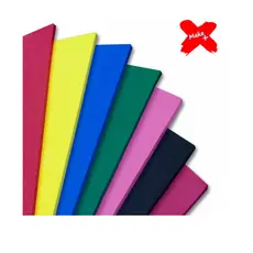 Folhas / Placas de EVA Cores Lisas 40X48 - 1,5 mm - Unidade - Lyke