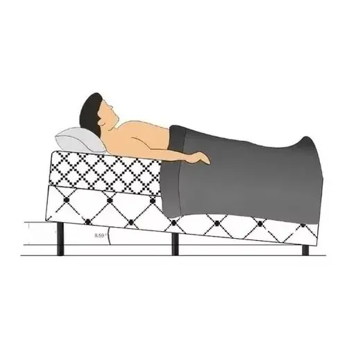 Kit Pé De Cama Box Ante Refluxo Madeira Maciça Cônico Preto 6 Unidades Madeira Resistênte