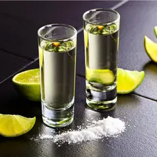 Jogo De Copo De Vidro Dose Shot Titanium Com 6 Pecas 65ml