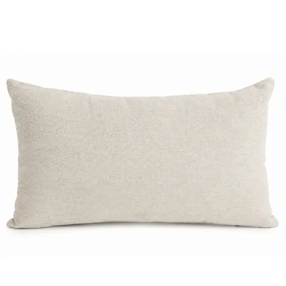 Capa De Almofada Retangular Estilo Baguete com Ziper 50x28cm Decoração Sala Quarto