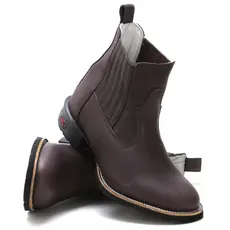 Botina Bota Country Texana Feminina Lisa Country Solado Resistente Linda e Confortável Original RHL