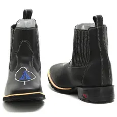 Botina Feminina Country Texana Em Couro Legítimo Nossa Senhora Aparecida Rhl Botas