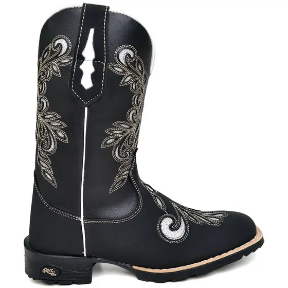 BOTA LASER BRILO BICO QUADRADO CANO LONGO TEXANA LANÇAMENTO EXCLUSIVO