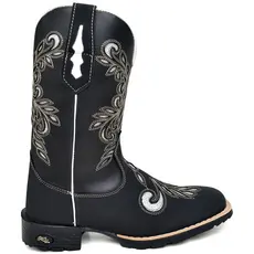 BOTA LASER BRILO BICO QUADRADO CANO LONGO TEXANA LANÇAMENTO EXCLUSIVO
