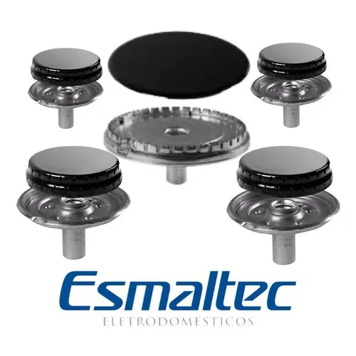 Kit Espalhadores com Sorvetes Fogao Esmaltec Agata 5 Bocas