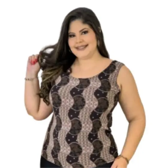 Blusa Plus Size Camiseta Plus Size Blusa Tamanho GG