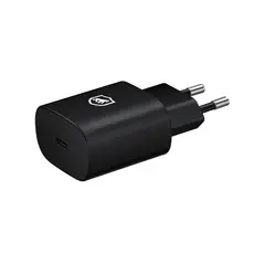 Gshield Carregador de Parede Universal Tipo C 25W Ultra Rápido, Compatível com iPhone, 5 anos de Garantia, Preto