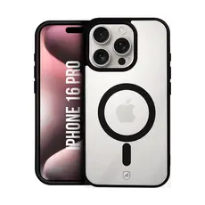 Capa Case Capinha Gshield MagSafe para iPhone 16 Pro – Preta, Proteção Contra Impactos e Riscos