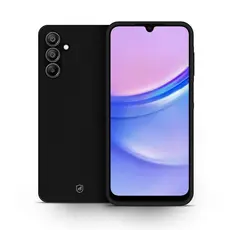 Capa Case Capinha Silicon Veloz Samsung Galaxy A15 - Silicone Premium, Antimpacto, Preta - Gshield