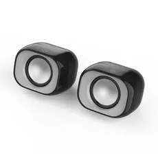 Caixa de Som Mini 6W Preta Alto Falante para PC - HP